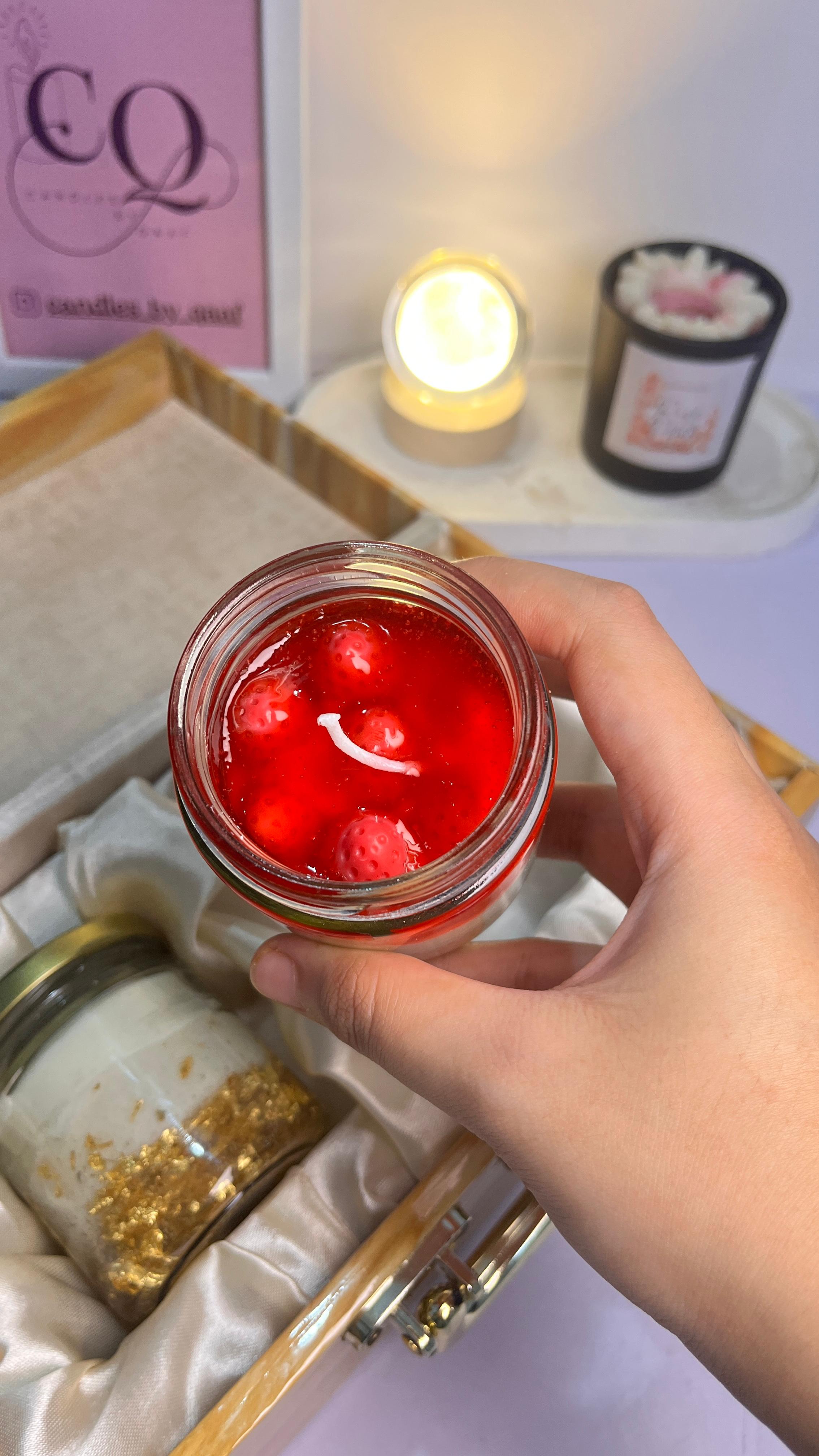 Strawberry Cheese Cake Jar