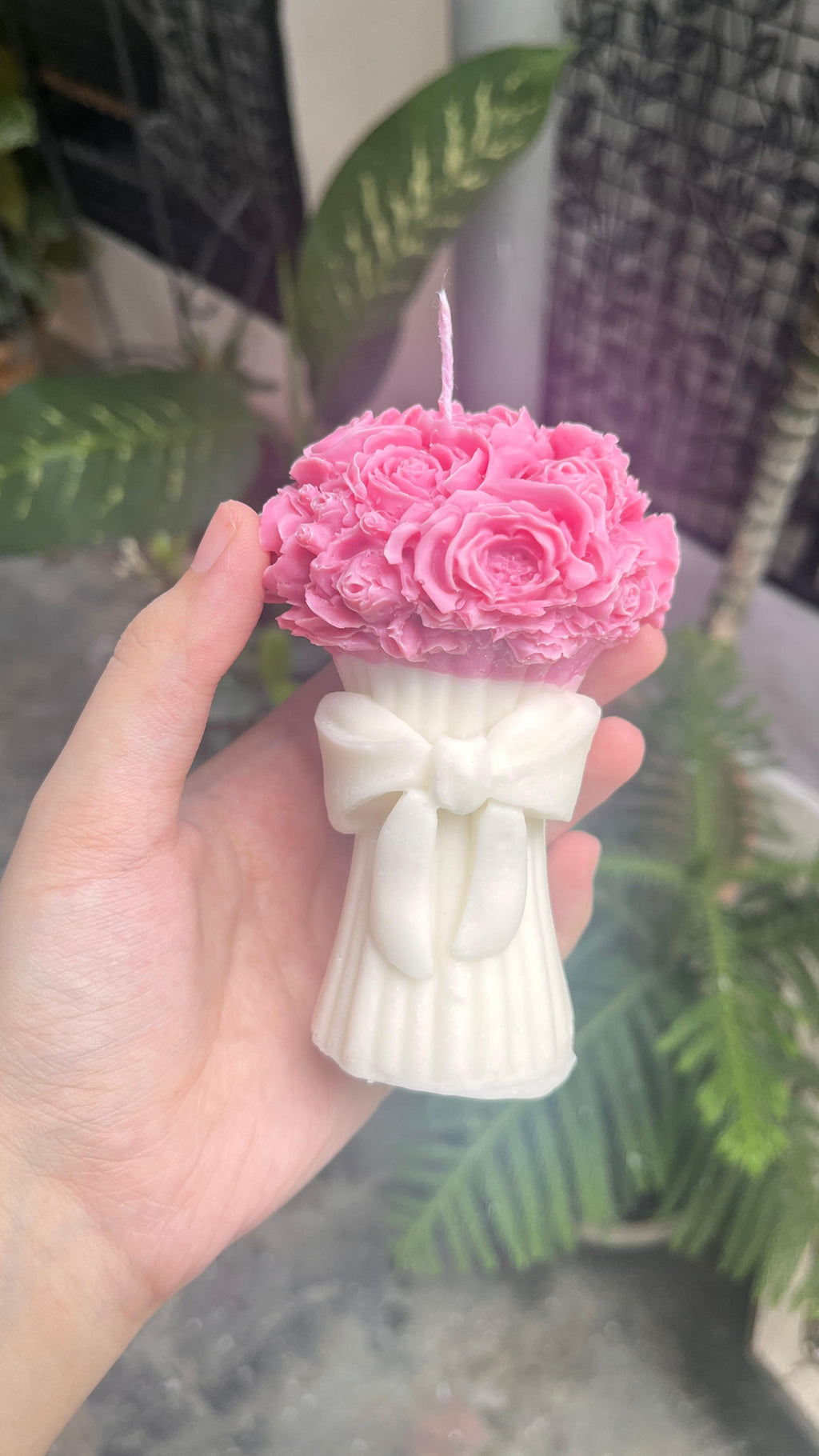 Rose Bouquet Candle